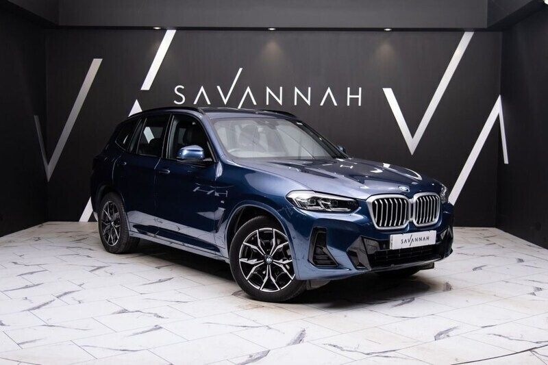 Blue Used 2022 BMW X3 M Sport SUV | £35,990 (Fair price) - Image 1/4