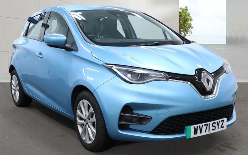 Used Renault Zoe Iconic 80 kW (109 HP) 2021 Blue Hatchback