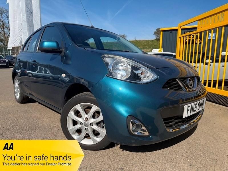 Used Nissan Micra Acenta 2015 Blue Hatchback