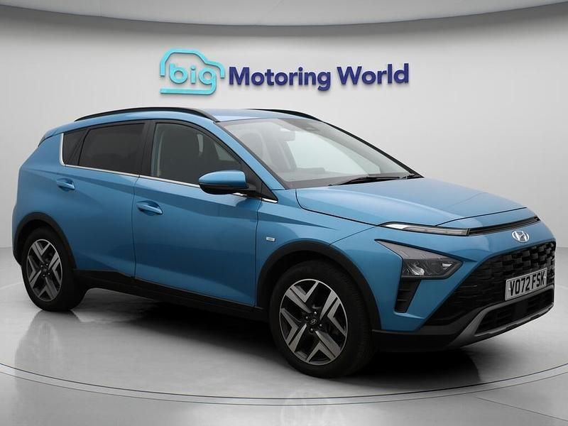 Blue Used 2022 Hyundai Bayon Premium SUV | £14,325 (Fair price) - Image 1/4
