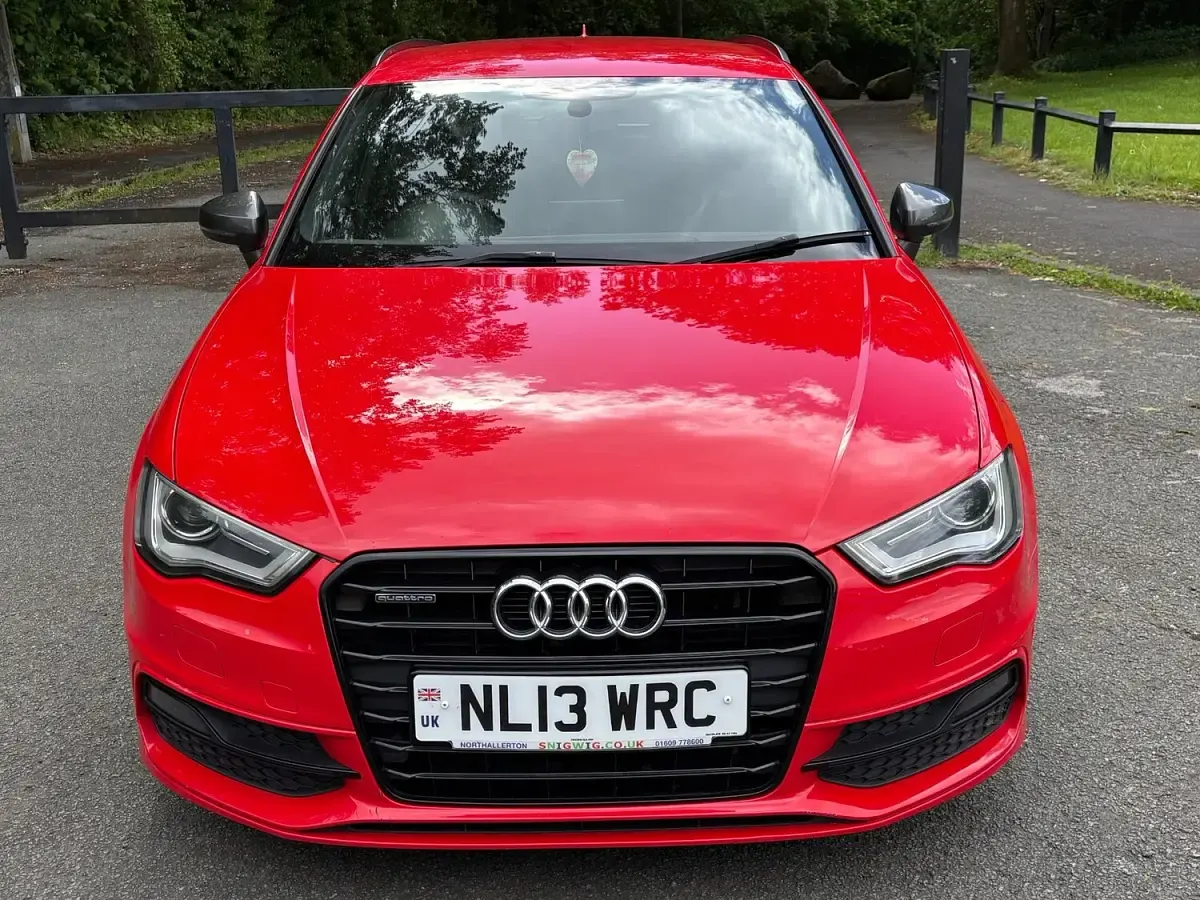 Used Audi A3 S-Line 2013 Red Hatchback