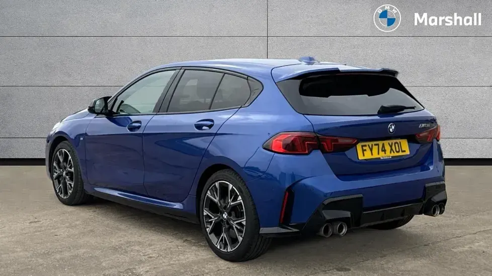 Used BMW M135 Comfort Edition 300 HP (220 kW) 2024 Portimao blue Hatchback