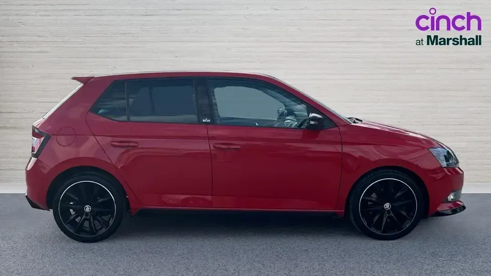 Used Skoda Fabia Monte Carlo 110 HP (80 kW) 2017 Red
