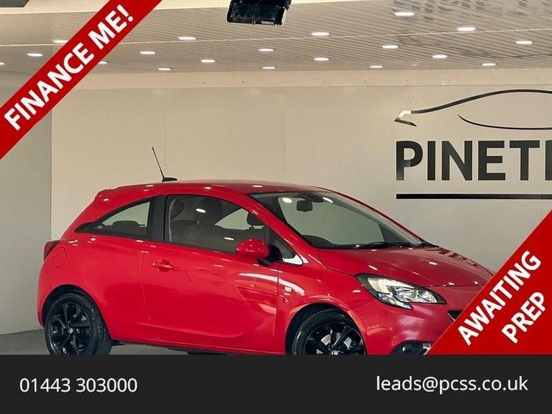 Used Vauxhall Corsa SRi 100 HP (73 kW) 2017 Red Hatchback