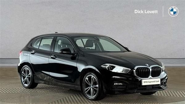 Black Used 2022 BMW 118 Sport Line Hatchback | £16,400 (Good price) - Image 1/4