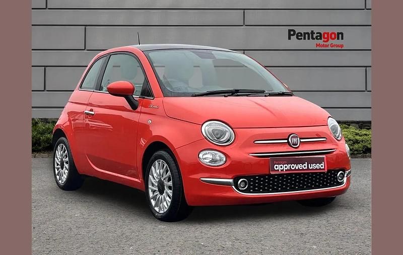 Used Fiat 500 Dolcevita 68 HP (50 kW) 2022 Orange Hatchback
