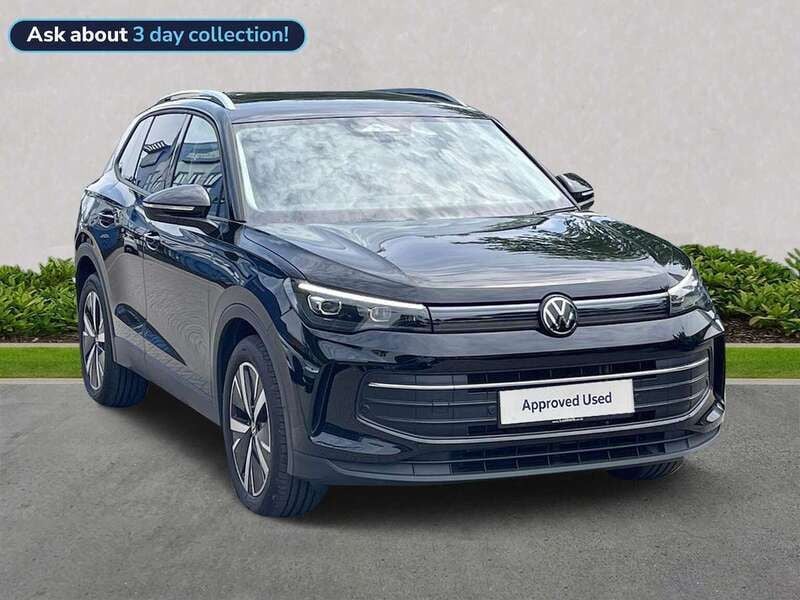 Black New 2025 VW Tiguan Match SUV | £33,963 (A bit pricey) - Image 1/4