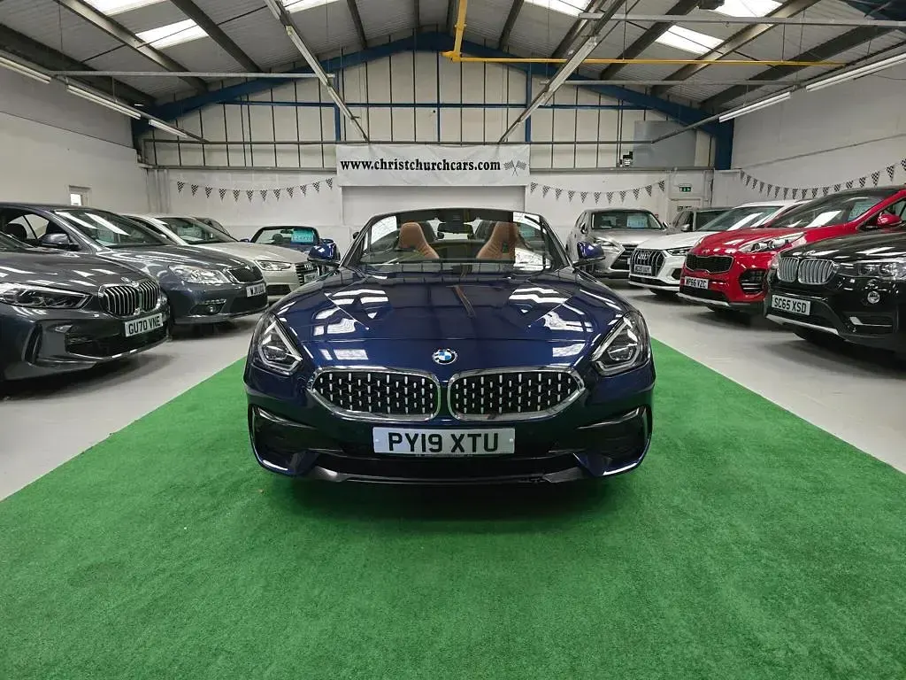 Used BMW Z4 Sport Line 2019 Mediterranean blue Cabriolet