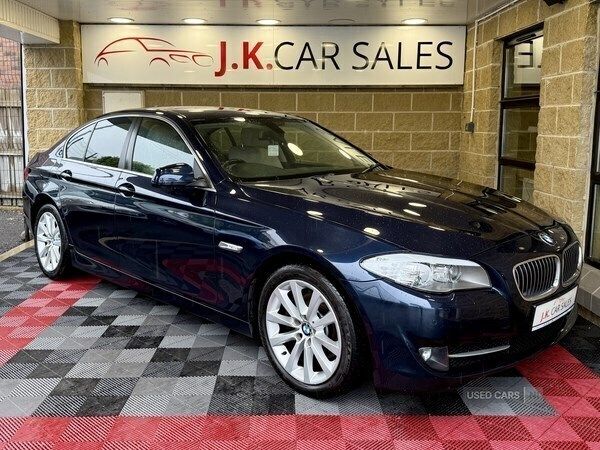 Blue Used 2012 BMW 520 Sedan | £5,495 (Fair price) - Image 1/4