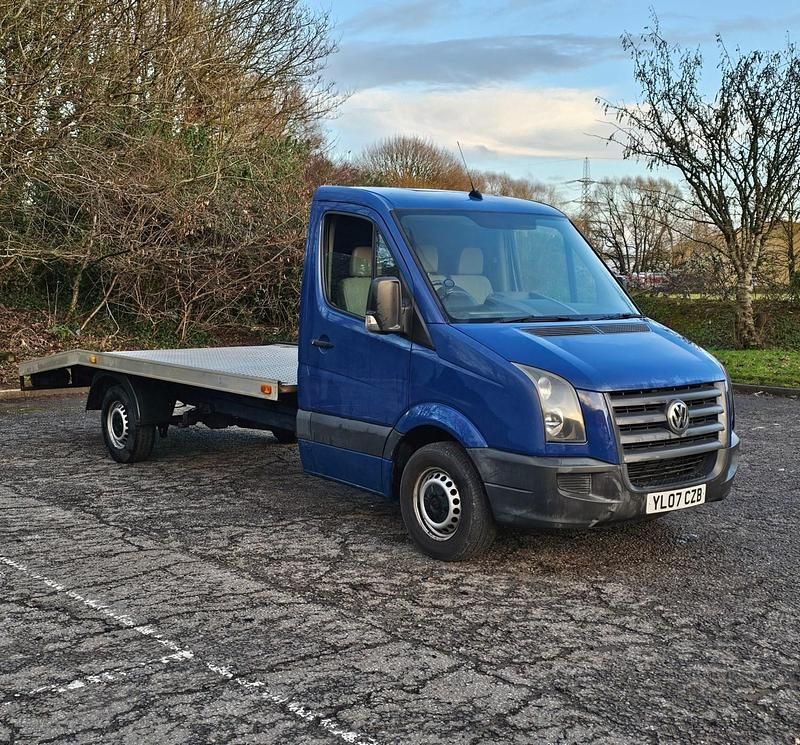 Used VW Crafter 109 HP (80 kW) 2007 Blue Van