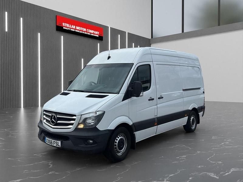 Used Mercedes Sprinter 163 HP (119 kW) 2016 White Van