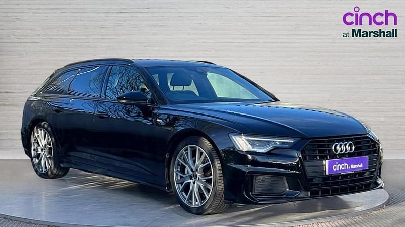 Used Audi A6 Black Edition 204 HP (150 kW) 2021 Black Estate