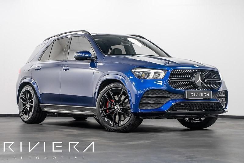 Blue Used 2021 Mercedes GLE350 AMG line Estate | £45,995 (A bit pricey) - Image 1/4