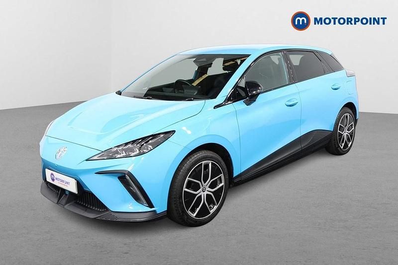 Used MG MG4 EV Trophy 150 kW (204 HP) 2024 Blue Hatchback