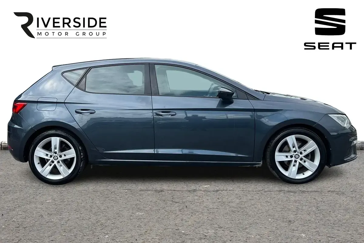Used Seat Leon FR 130 HP (95 kW) 2019 Magnetic grey Hatchback