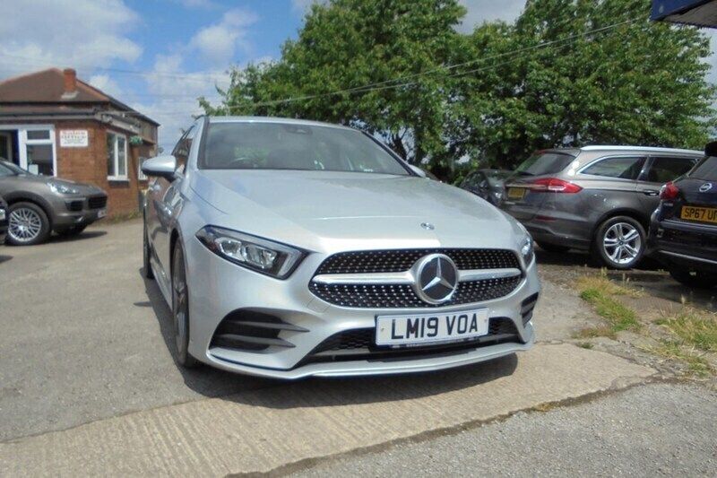 Silver Used 2019 Mercedes A180 AMG line Hatchback | £14,995 (Fair price) - Image 1/1