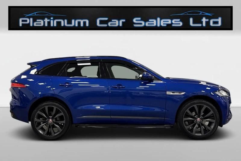 Used Jaguar F-Pace R-Sport 180 HP (132 kW) 2017 Blue SUV