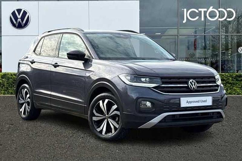Used 2022 VW T-Cross Black Edition SUV | £16,642 (Fair price) - Image 1/4