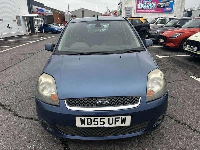 Used Ford Fiesta Ghia 79 HP (58 kW) 2006 Blue Hatchback