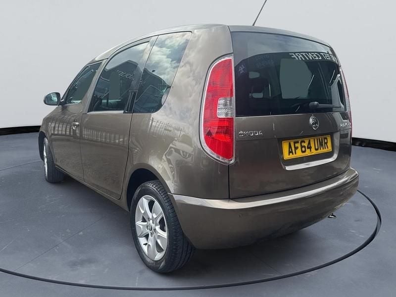 Used Skoda Roomster SE 105 HP (77 kW) 2014 Brown MPV
