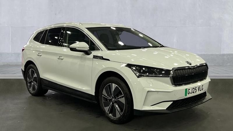 Used Skoda Enyaq iV 210 kW (286 HP) 2025 White SUV