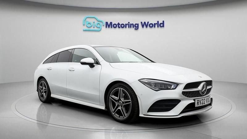 Used Mercedes CLA180 AMG Line Premium Plus 2022 White Sedan