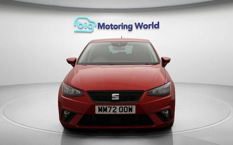 Used Seat Ibiza SE 95 HP (69 kW) 2022 Red Hatchback