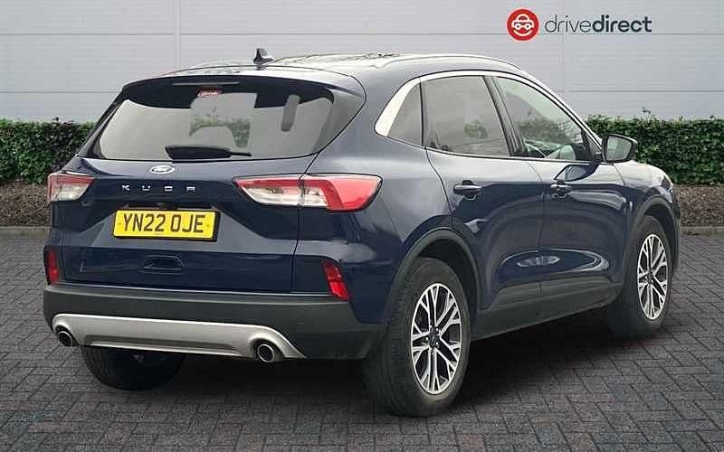 Used Ford Kuga Titanium 120 HP (88 kW) 2021 Blue SUV