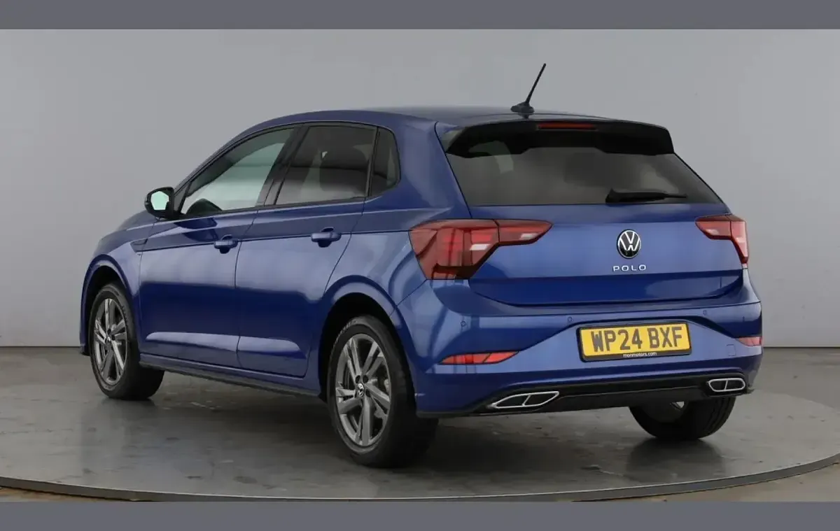 Used VW Polo R-line 110 HP (80 kW) 2024 Blue Hatchback