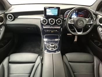 Used Mercedes GLC220 AMG line 367 HP (269 kW) 2018 Silver SUV