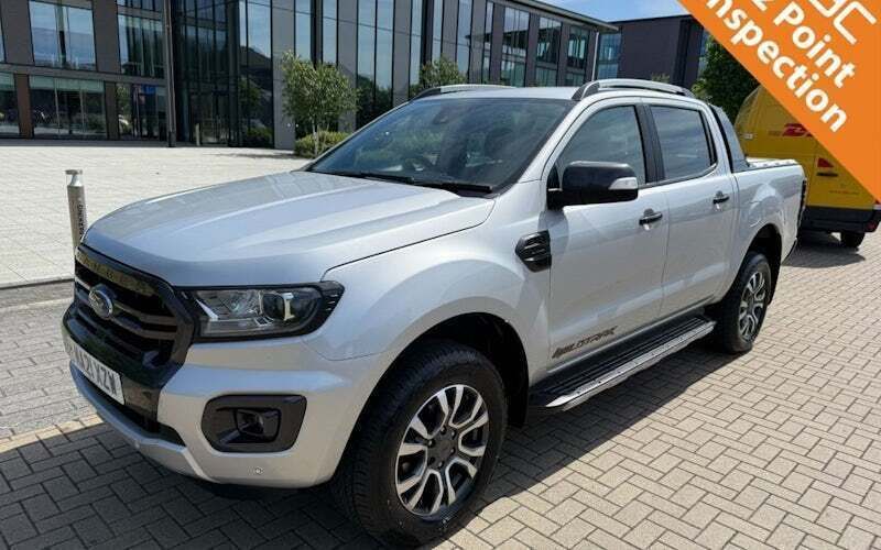 Silver Used 2021 Ford Ranger Wildtrack Pickup | £21,490 (Fair price) - Image 1/3