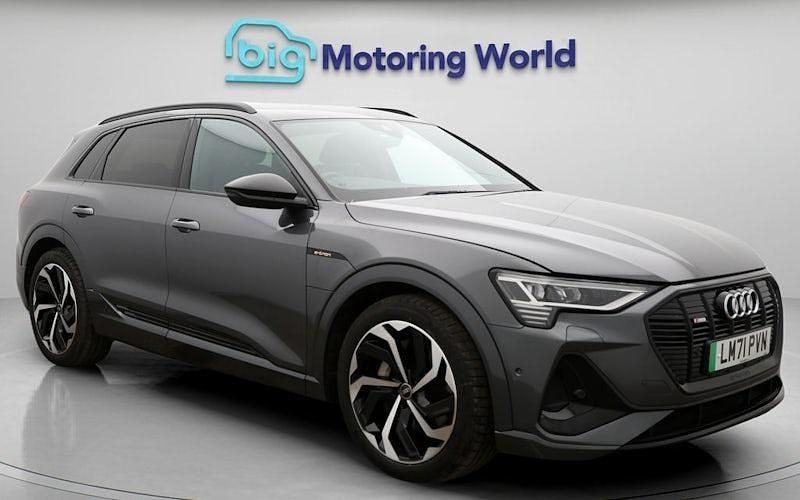 Used Audi e-tron Black Edition 230 kW (313 HP) 2022 Grey SUV