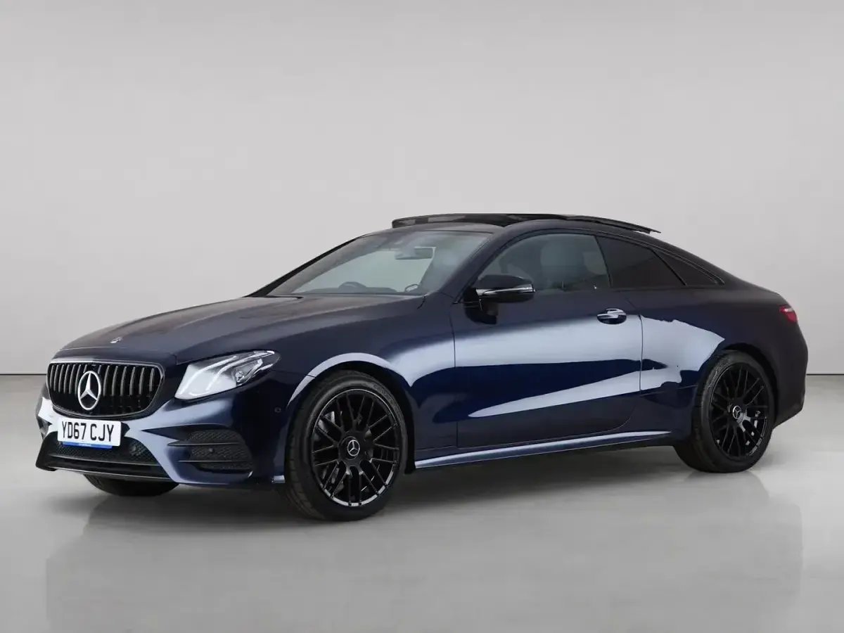 Used Mercedes E220 AMG Line Premium 2017 Blue Coupe