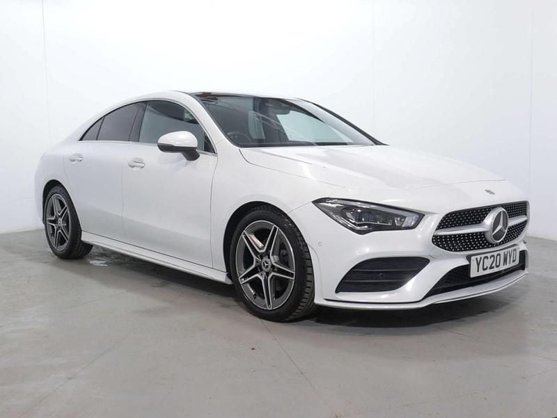 White Used 2020 Mercedes CLA180 AMG Line Premium Plus Sedan | £22,400 (Fair price) - Image 1/1