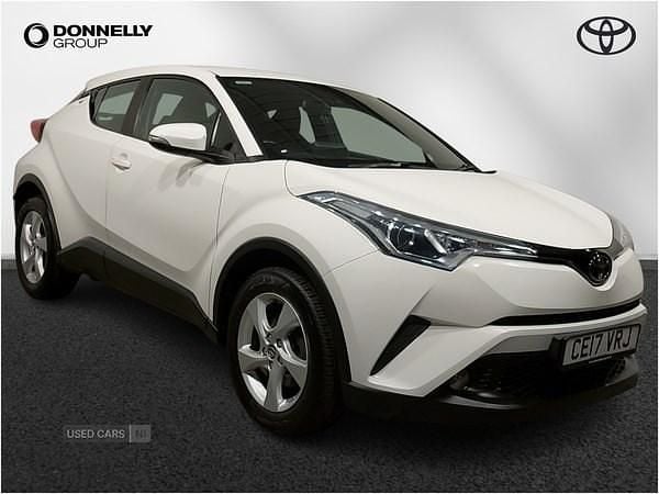 White Used 2017 Toyota C-HR SUV | £10,950 (Good price) - Image 1/4