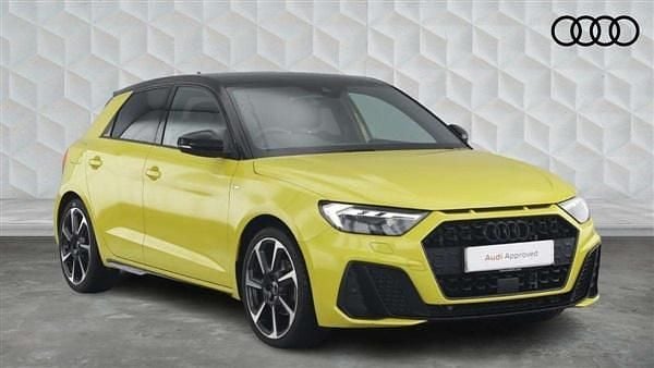 Yellow Used 2023 Audi A1 Black Edition Hatchback | £22,450 (Fair price) - Image 1/4