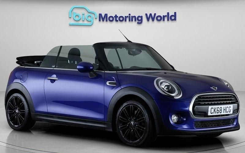 Blue Used 2018 Mini Cooper Cabriolet Cabriolet | £11,300 (Fair price) - Image 1/4