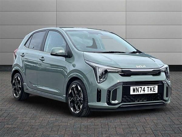 Green Used 2024 Kia Picanto GT-Line Hatchback | £16,995 (A bit pricey) - Image 1/4