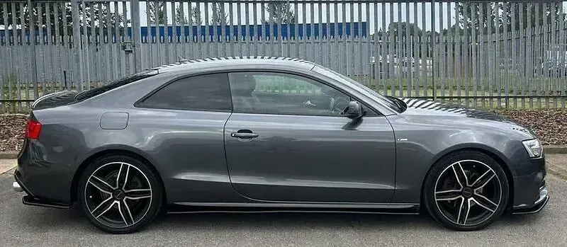 Used Audi A5 Black Edition 190 HP (139 kW) 2015 Grey Coupe