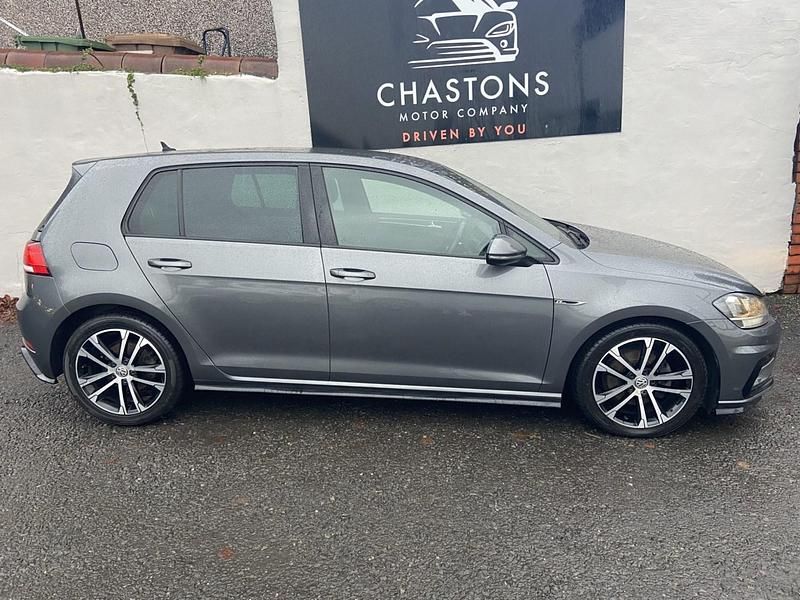 Used VW Golf VII R-line 150 HP (110 kW) 2019 Grey Hatchback