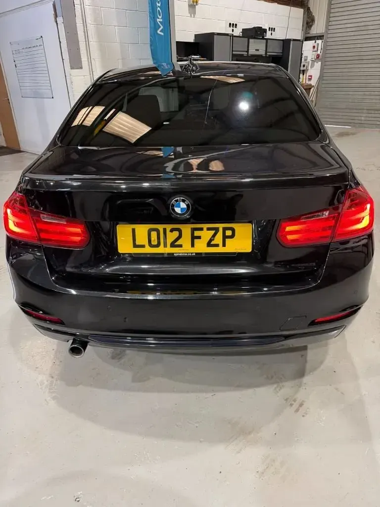 Used BMW 320 Sport Line 184 HP (135 kW) 2012 Black Sedan