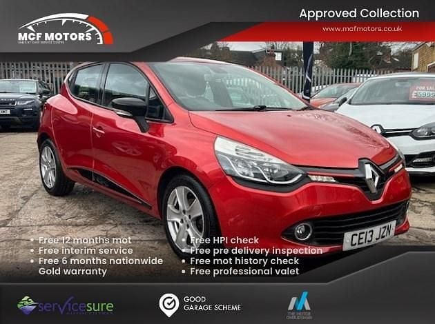 Used Renault Clio IV Dynamique 90 HP (66 kW) 2013 Red Hatchback