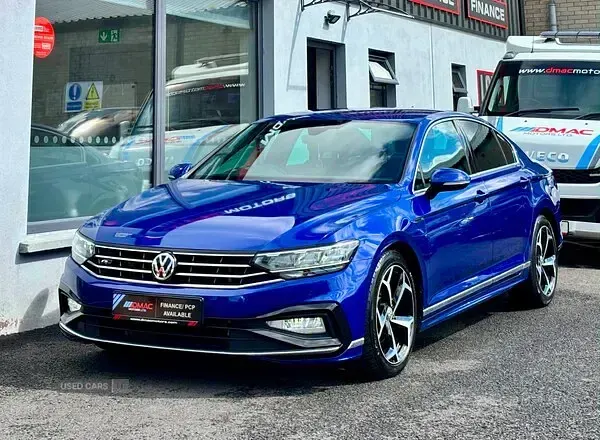 Used VW Passat R-line 2020 Blue Sedan