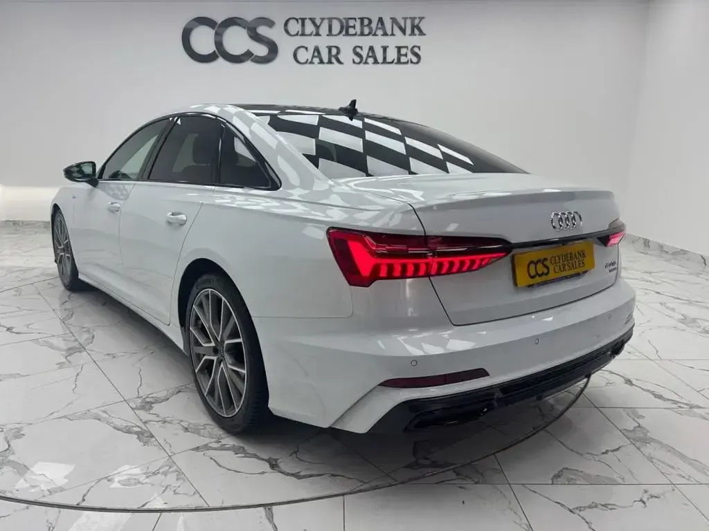 Used Audi A6 Black Edition 204 HP (150 kW) 2020 White Sedan