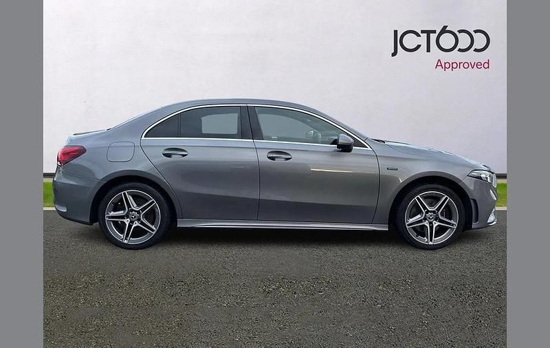 Used Mercedes A250 AMG line 214 HP (157 kW) 2020 Grey Sedan