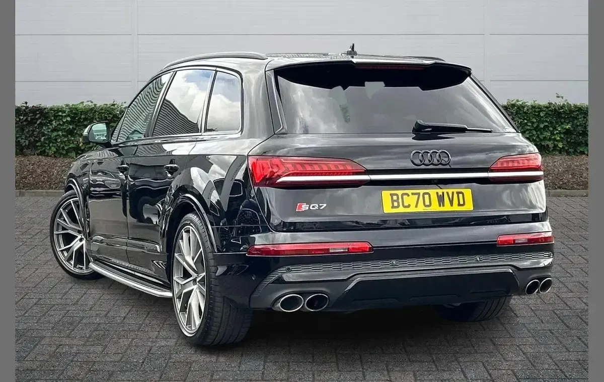 Used Audi SQ7 Advanced 435 HP (319 kW) 2020 Black SUV
