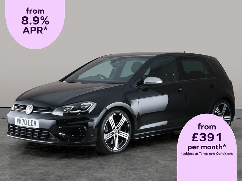 Black Used 2020 VW Golf VII R Hatchback | £24,490 (Super price) - Image 1/2