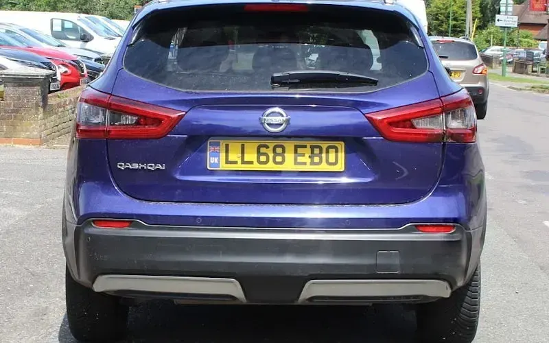 Used Nissan Qashqai N-Connecta 160 HP (117 kW) 2018 Blue SUV