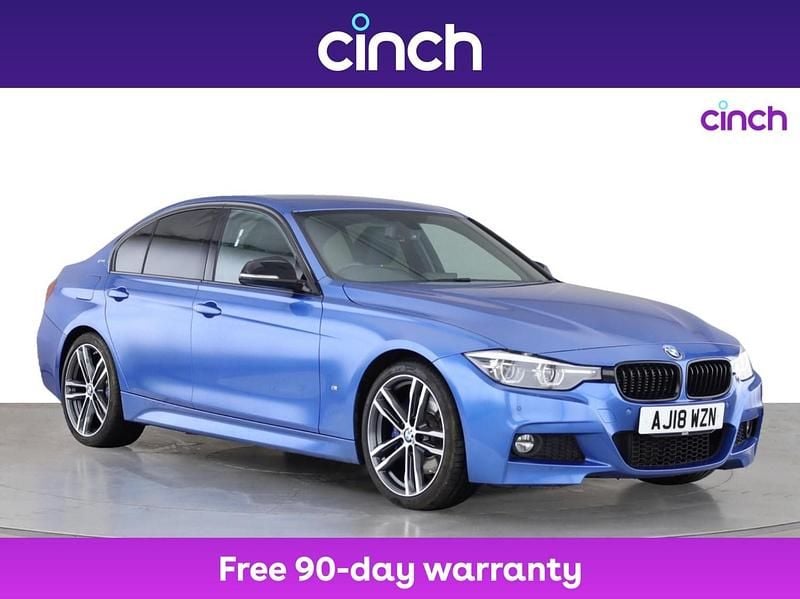 Blue Used 2018 BMW 330e M Sport Sedan | £13,549 (Fair price) - Image 1/3