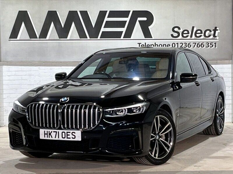Black Used 2021 BMW 730 M Sport Sedan | £28,990 (Good price) - Image 1/3